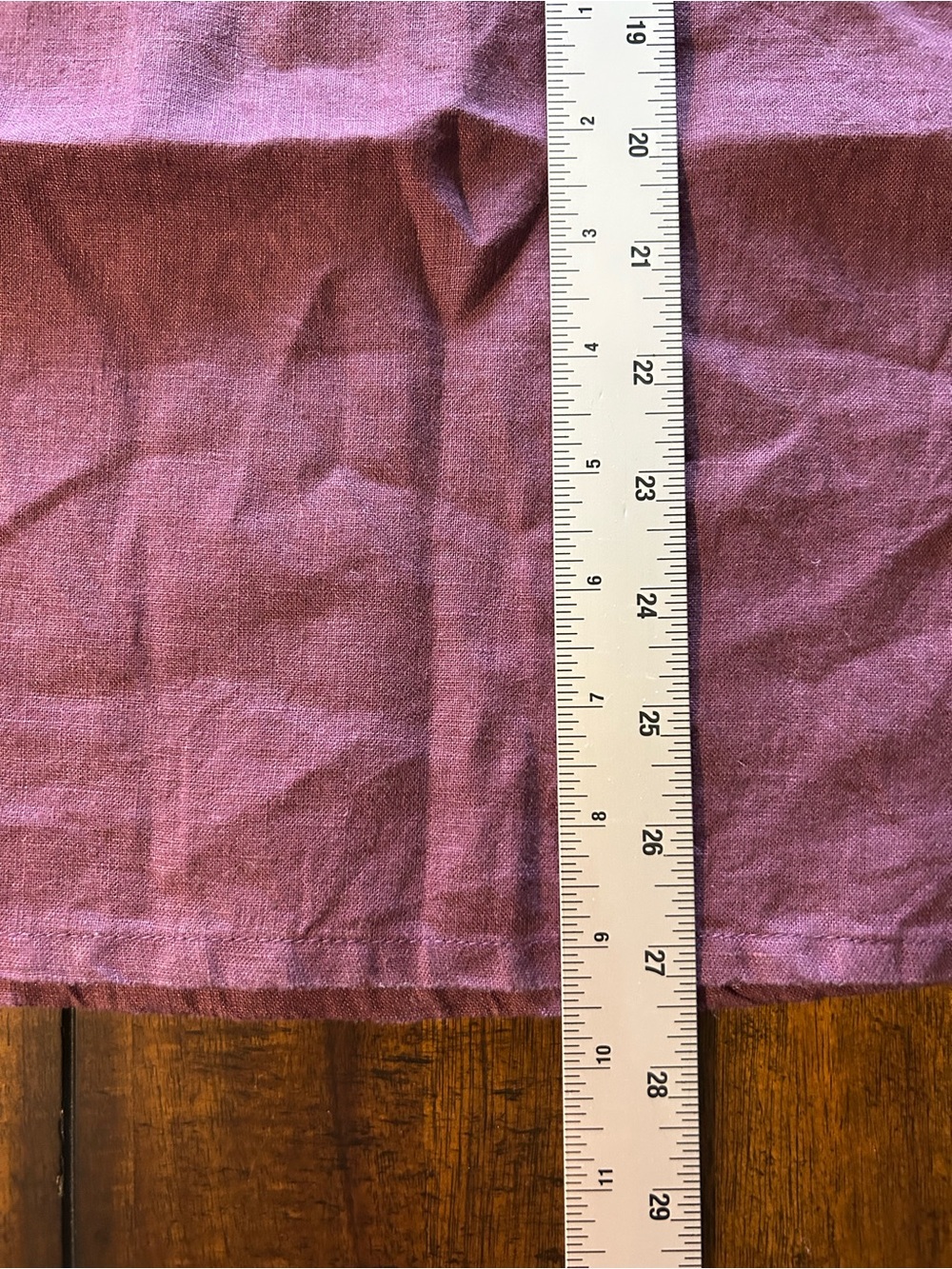 Flax Linen Sleeveless Tank Top in Plum - Picture 9 of 9